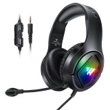 Wintory M1 Gaming Earphone Headphone Wired Headset with Mic for PC Cell Phone Laptop - Black